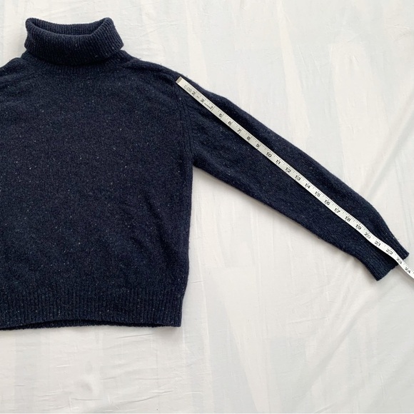 Woolmark blend Knitted sweater size XS Wool rich dark blue Modango woman’s - Picture 6 of 13